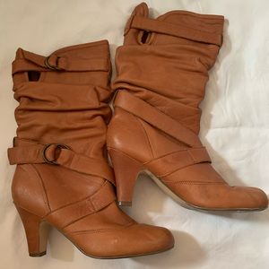 Carmel Brownie Brown Boots